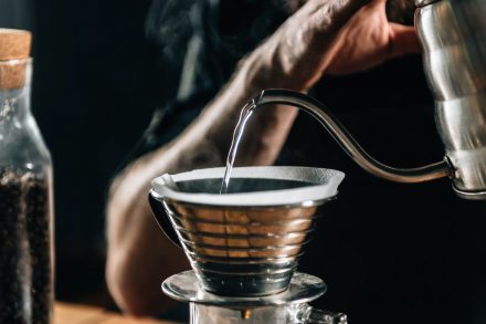 Barista Making Calita Drip